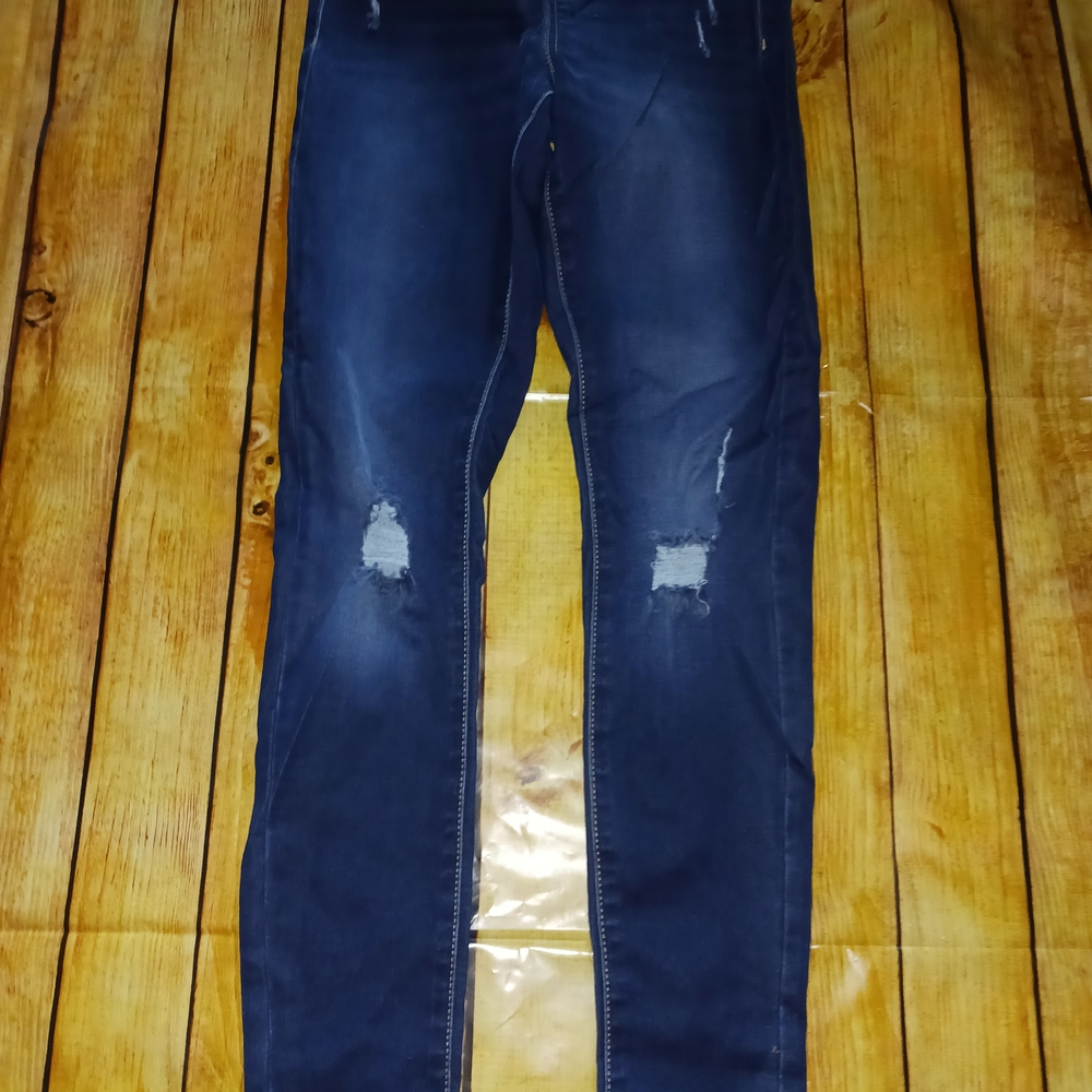 SO Dark Blue Ripped Jeans